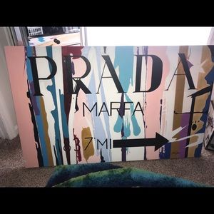 Prada canvas